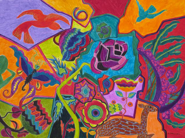 Ssh!, Quiet Amongst the Deer, Birds, Butterfly and Flowers!